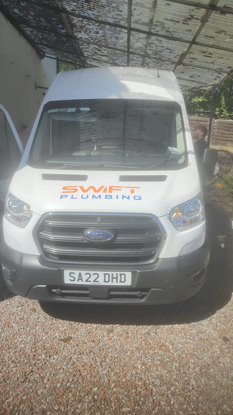 Swift Plumbing van
